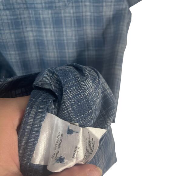 Red Head Brand Co.‎ Men's Size 2XL Blue Plaid Outdoor Short Sleeve Button Up - Picture 6 of 8